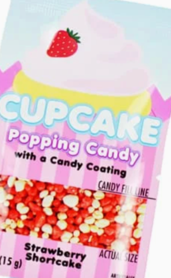 Cupcake Popping Candy