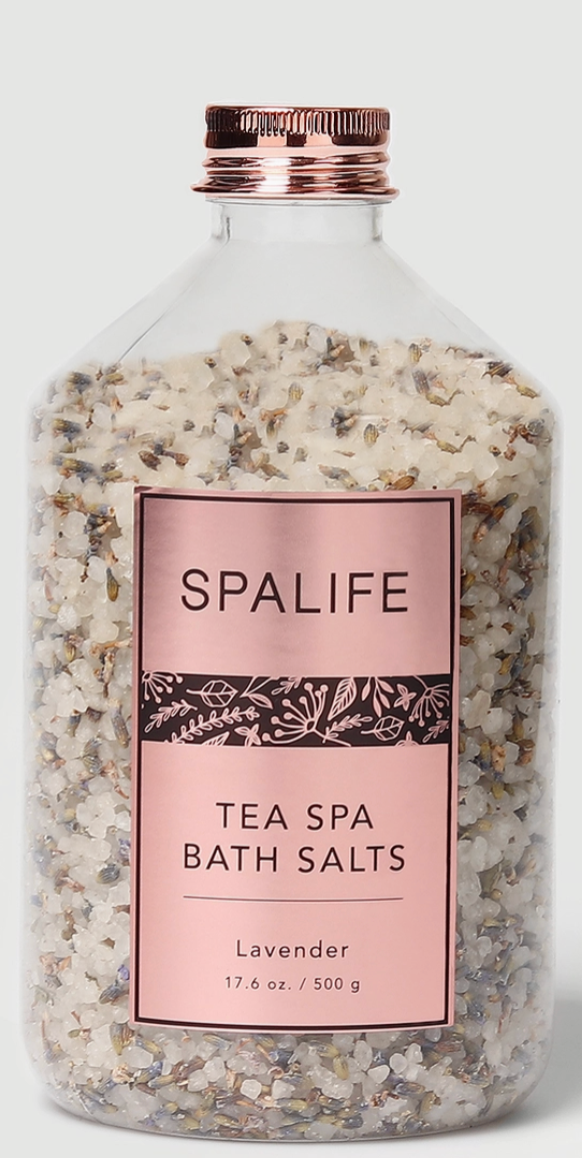 Petal-Infused Effervescent Mineral Bath Salts