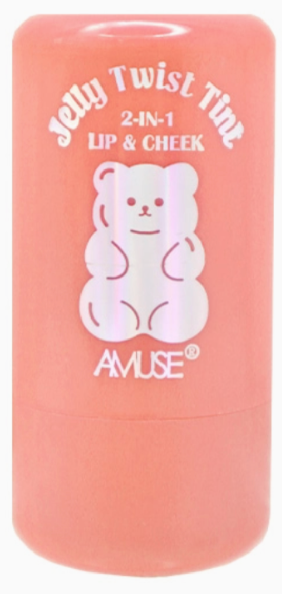 Amuse Jelly Twist 2-in-1 Lip & Cheek Tint