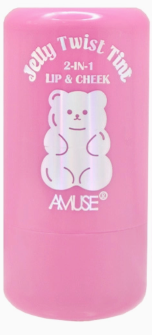 Amuse Jelly Twist 2-in-1 Lip & Cheek Tint