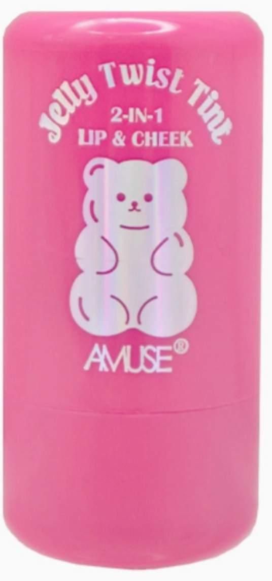 Amuse Jelly Twist 2-in-1 Lip & Cheek Tint