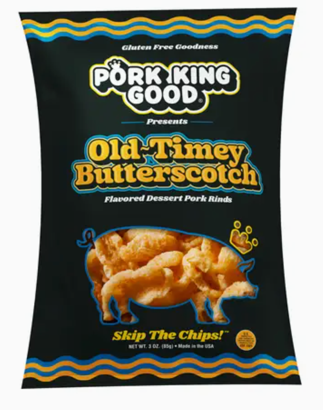Pork King Good Pork Rinds 1.75oz-3oz Bag