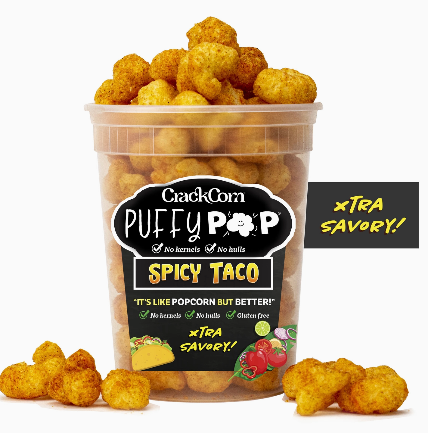 Crack Corn / Puffy Pop- 4oz