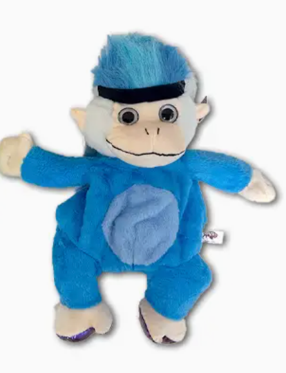 Critter Plush Zipper Backpack
