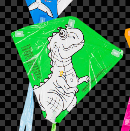X-Kites Color-Me-Kite Poly Diamond Kite