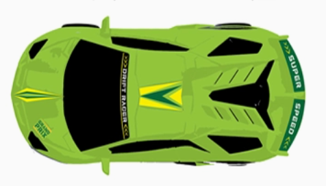 Sideways Drift Racers Friction Car