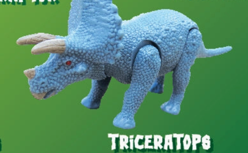 So Much Fun! Wind-Up Action Dinosaur Toy- Mystery Color