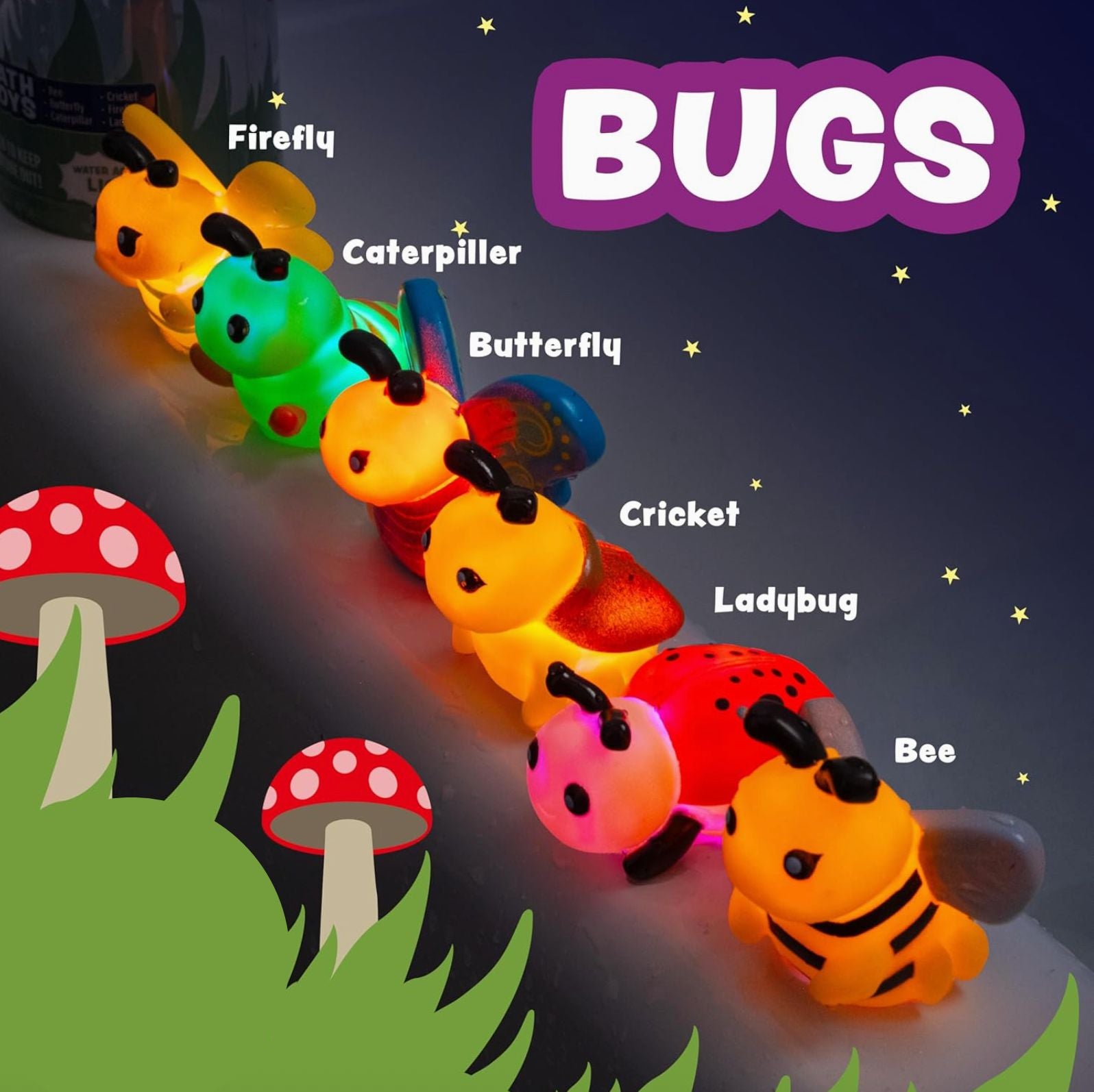 Tub Works® Light Up Bath Toys